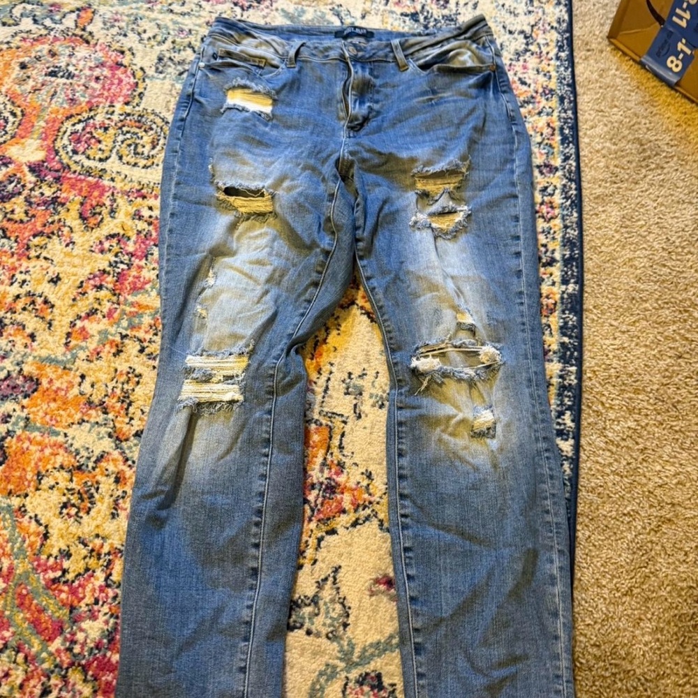 Judy Blue Light Wash Denim Jeans